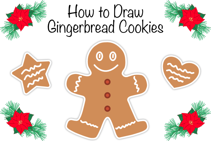 How to Draw Gingerbread Cookies in Designer