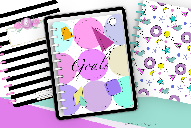 Digital Planner Cover Template - Planner Cover
