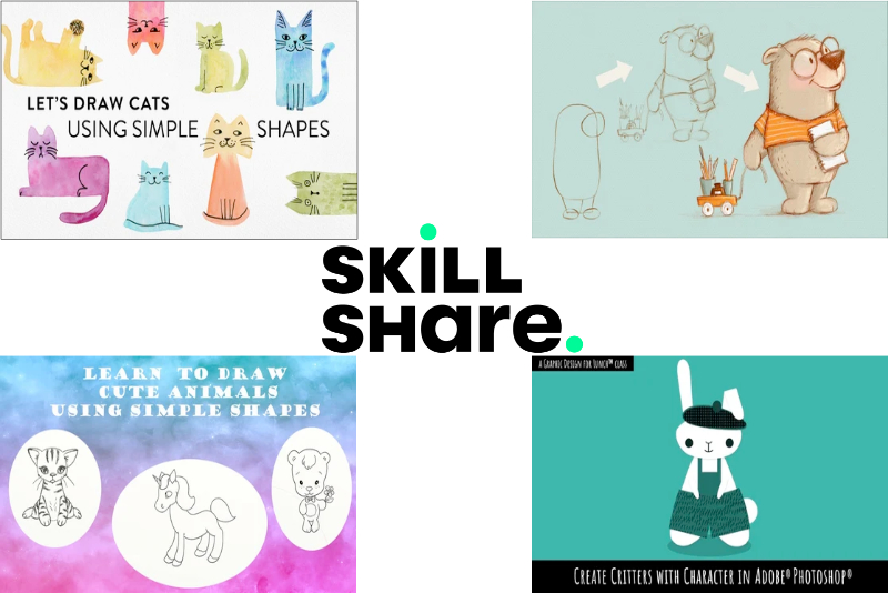 Basic Shapes and Flat Illustrations - Skillshare