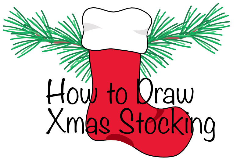 How to Draw Xmas Stocking in Illustrator