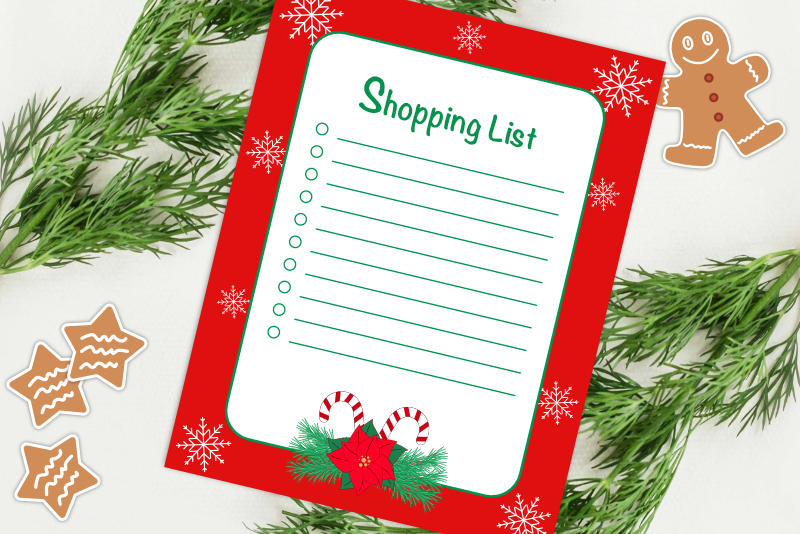 Design a Holiday Shopping List - Affinity Designer