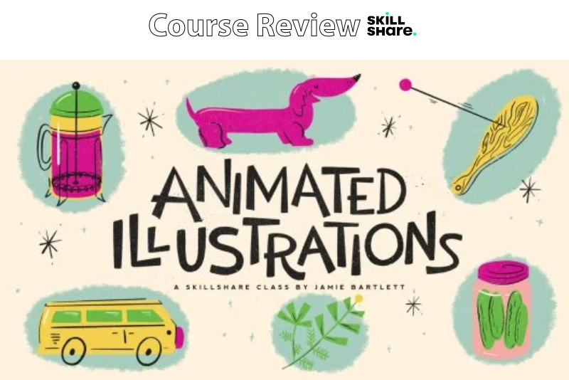 Review - Animated Illustrations by Jamie Bartlett