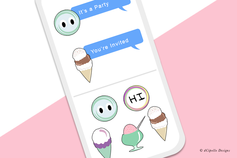 Digital Stickers for iMessage