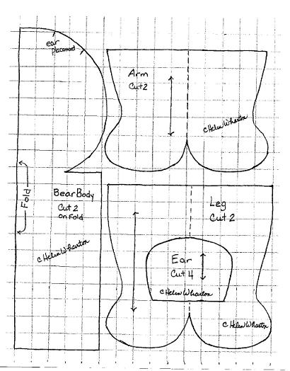 Bear Doll Pattern - Doll Making