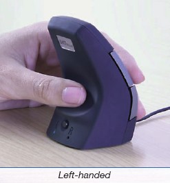 thumb position on the DXT Mouse