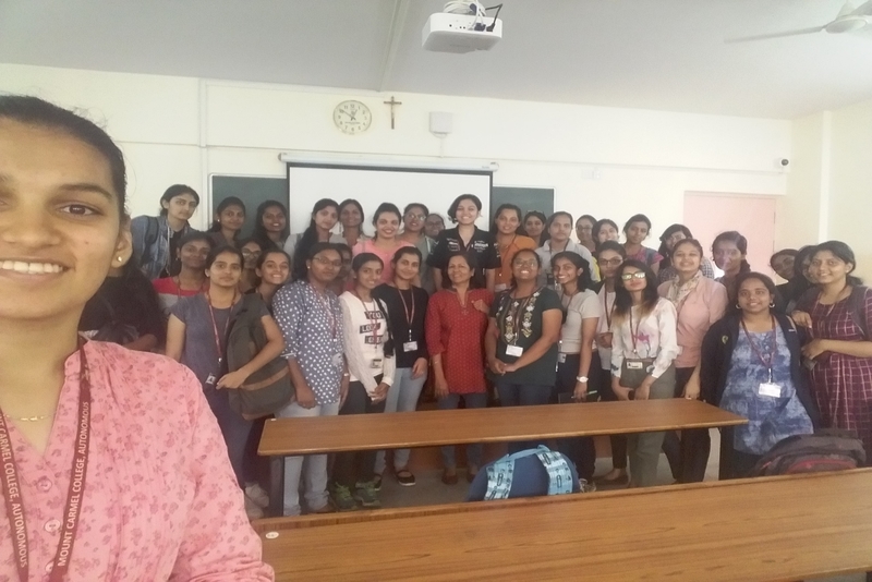 Lecturing to women, easier, MCC, Bangalore